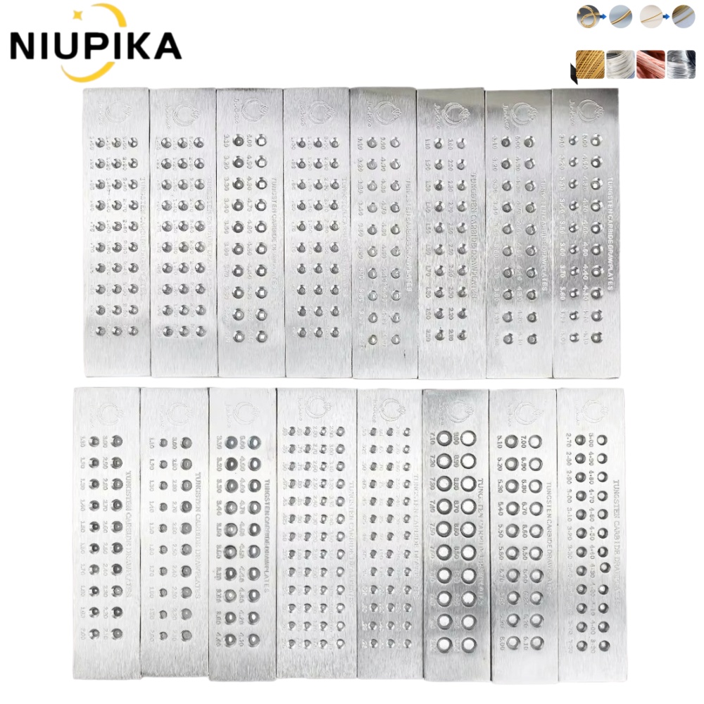 Jewelry Making Anvil - NIUPIKA Tungsten Carbide Wire Drawplates Rectagle