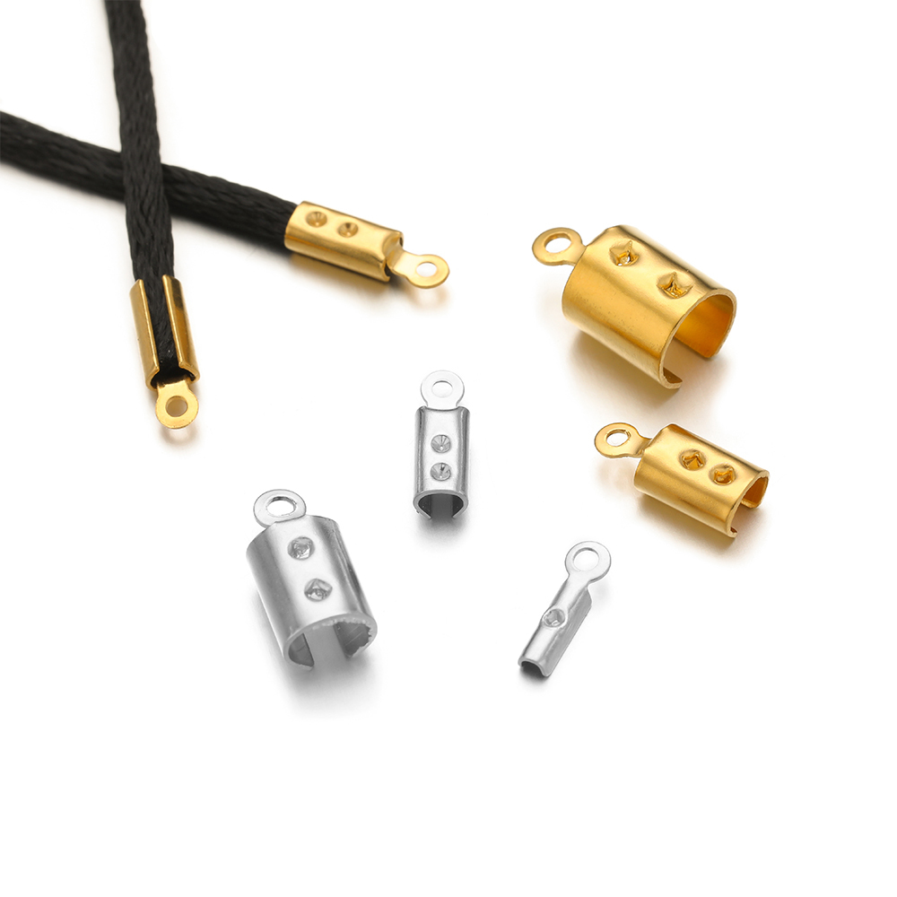 Jewelry Making Material - 50pcs Stainless Steel High Quality Crimp
