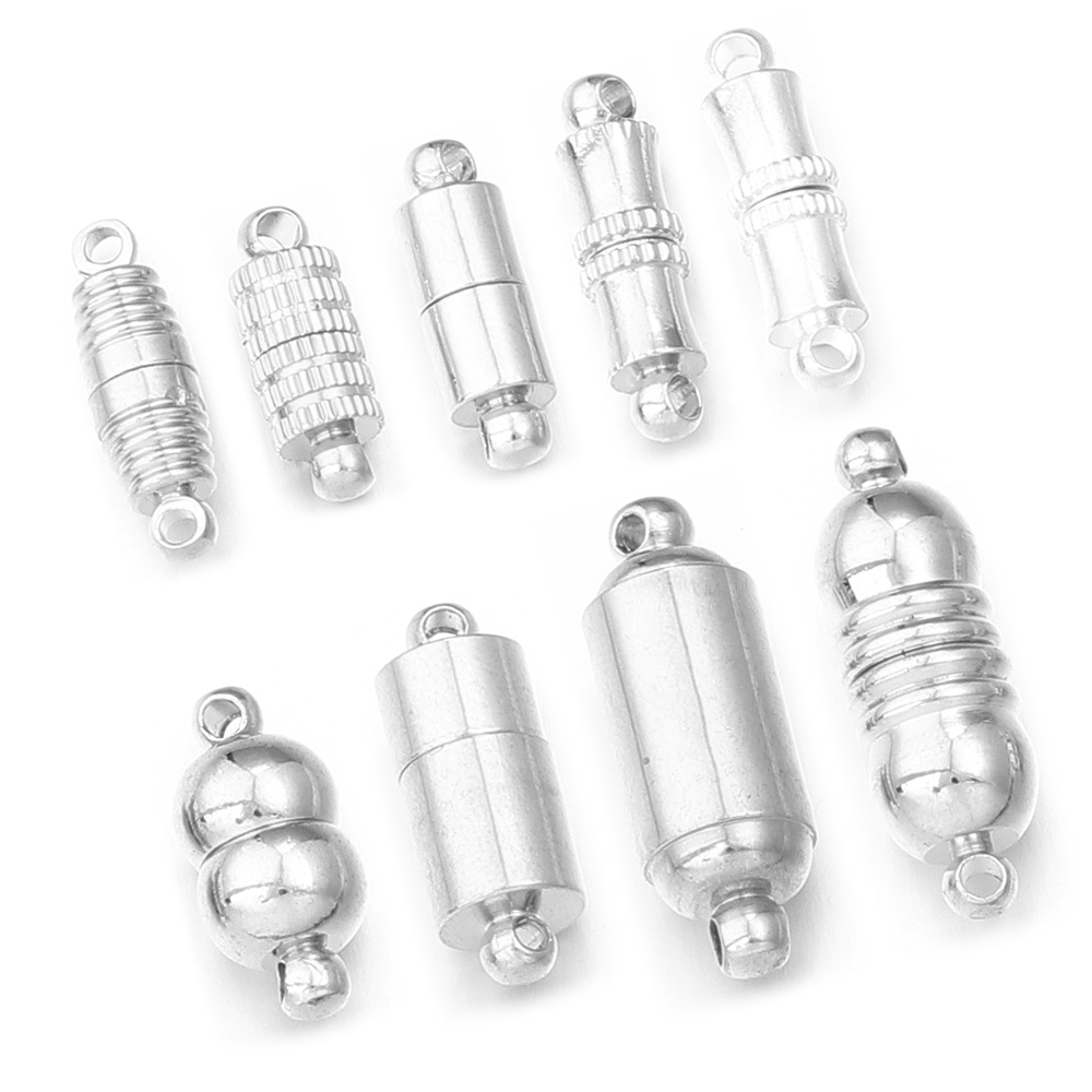 Jewelry Making Hardware - 5pcs/lot Strong Magnetic Clasps Copper Plated