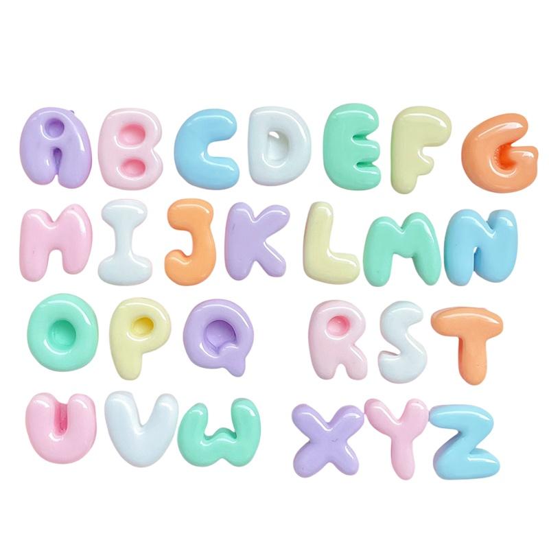 Jewelry Making Classes - Resin Alphabet Letter Charms 26Pcs Cute
