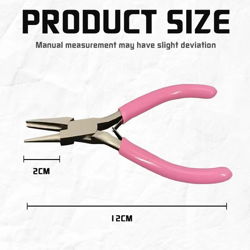 Jewelry Making Loop Pliers - Mini 5-Inch Round Concave Pliers -