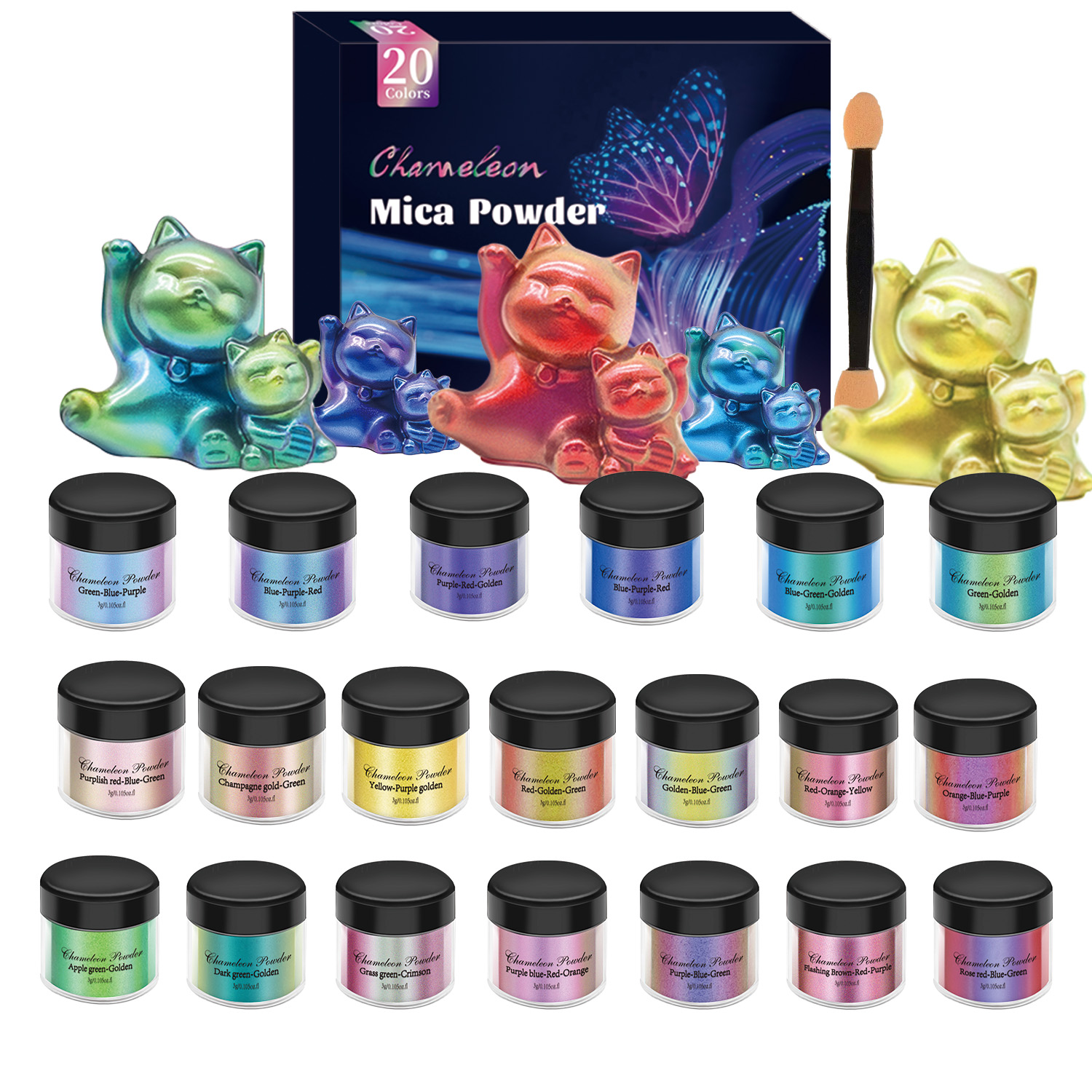10/20pcs Mirror Chameleons Pig - огляд і ціна Jewelry Making Tool Kit