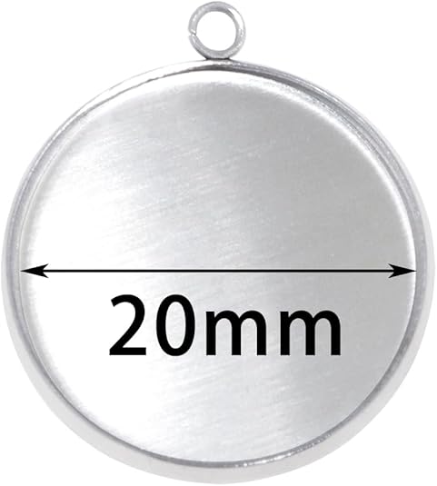 20 Pieces Stainless Steel Roun - огляд і ціна Jewelry Making Tray