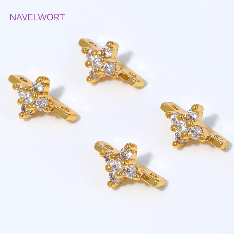 4/8/12Pcs Brass Separator Bar  - огляд і ціна Jewelry Making Items