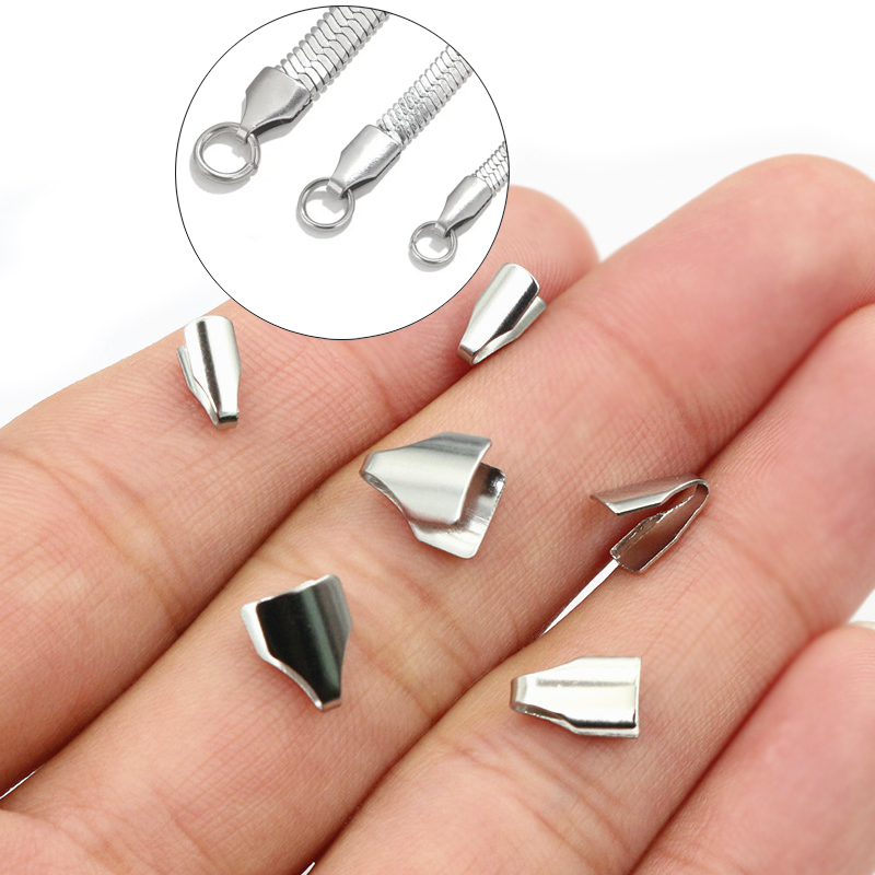 100pcs Stainless Steel 2-7mm F - огляд і ціна Jewelry Making Beads