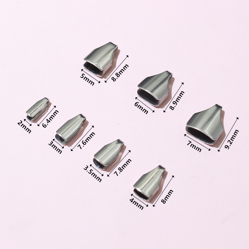 100pcs Stainless Steel 2-7mm F - огляд і ціна Jewelry Making Beads