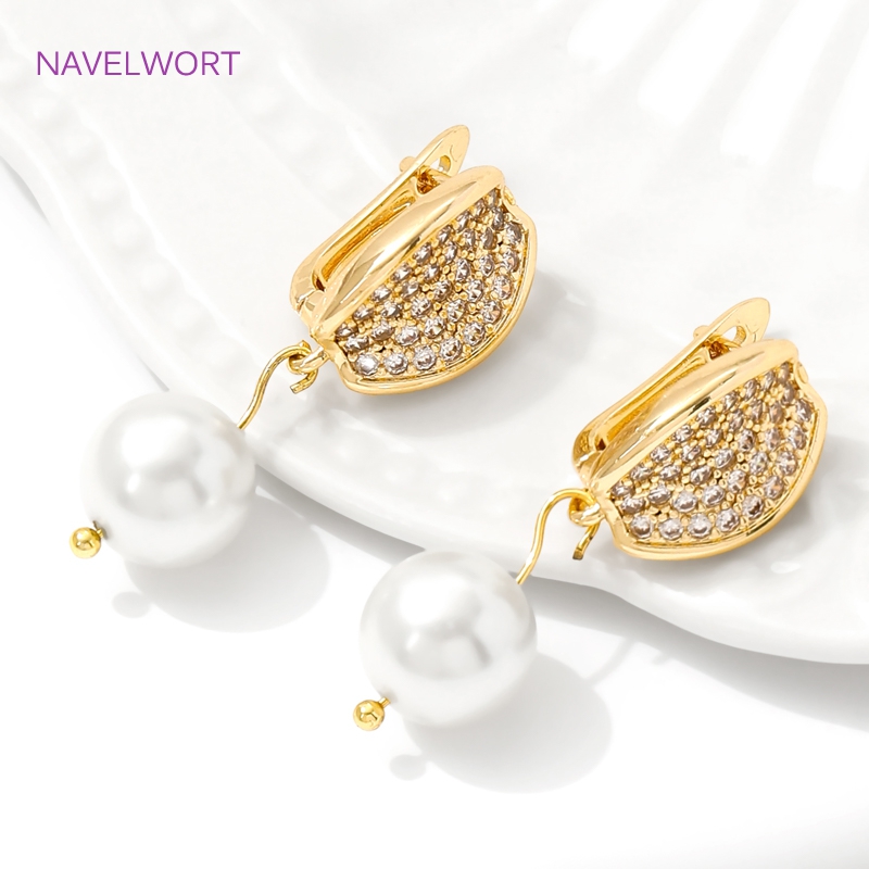 18K Gold Plated Brass Earwires - огляд і ціна Jewelry Making Items