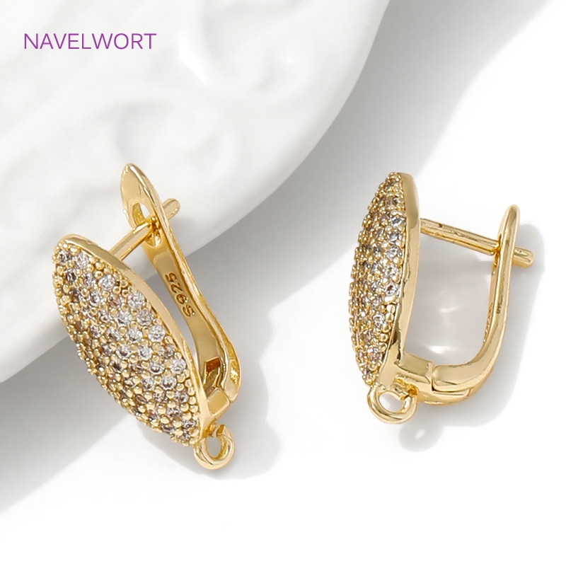 18K Gold Plated Brass Earwires - огляд і ціна Jewelry Making Items