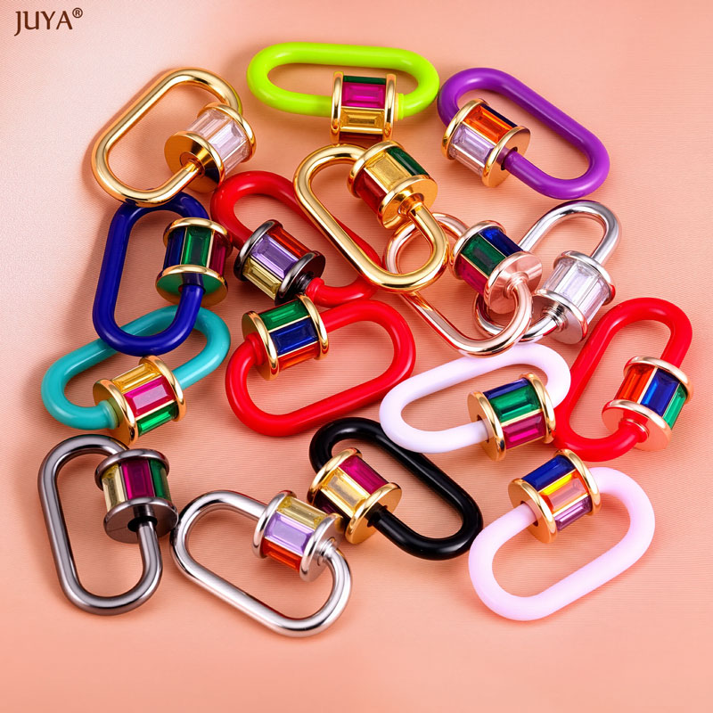 JUYA Rainbow Crystal Enamel Sc - огляд і ціна Jewelry Making Hardware