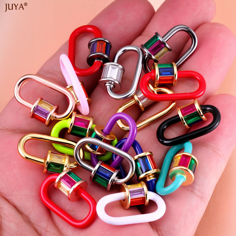 JUYA Rainbow Crystal Enamel Sc - огляд і ціна Jewelry Making Hardware