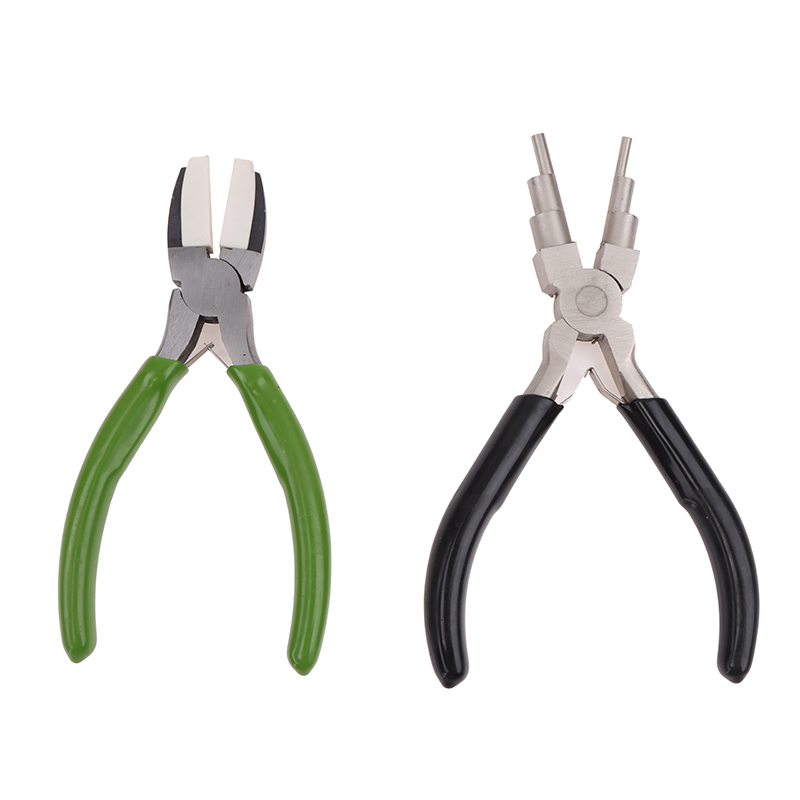 Green Flat Nose Pliers Black 6 - огляд і ціна Jewelry Making Loop Pliers