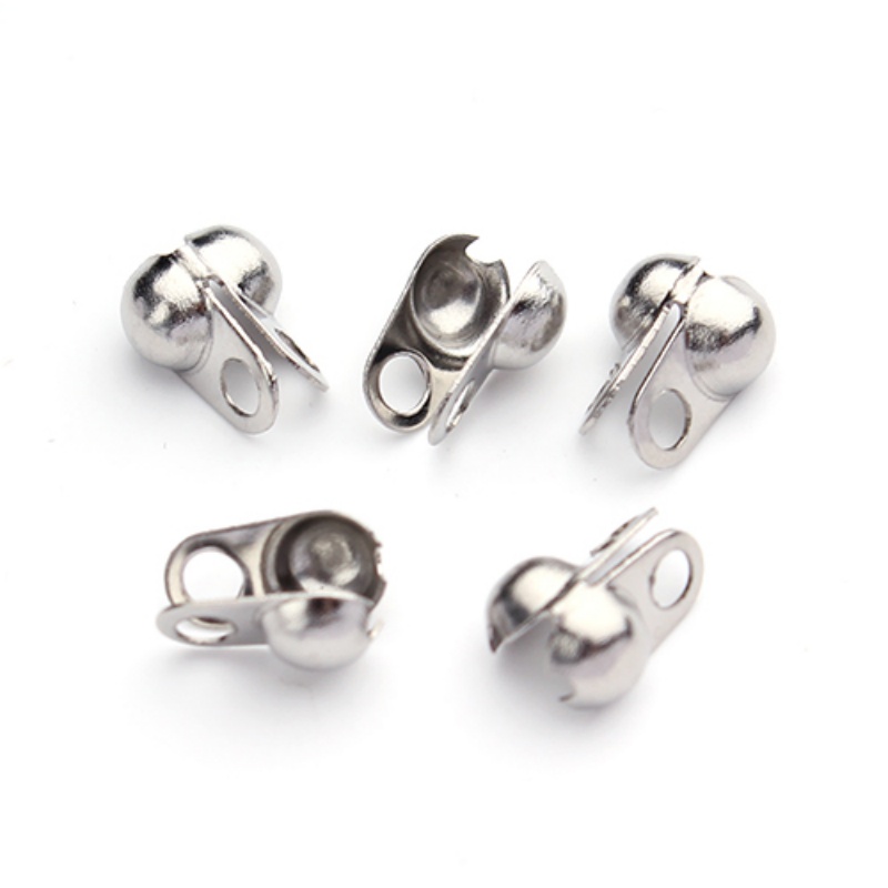 50pcs Stainless Steel Ball Cha - огляд і ціна Jewelry Making Beads