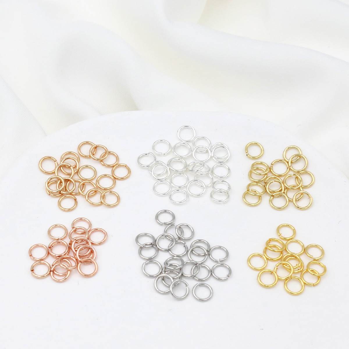 A Pack 925 Silver Open Jump Ri - огляд і ціна Jewelry Making Closed Jump Rings