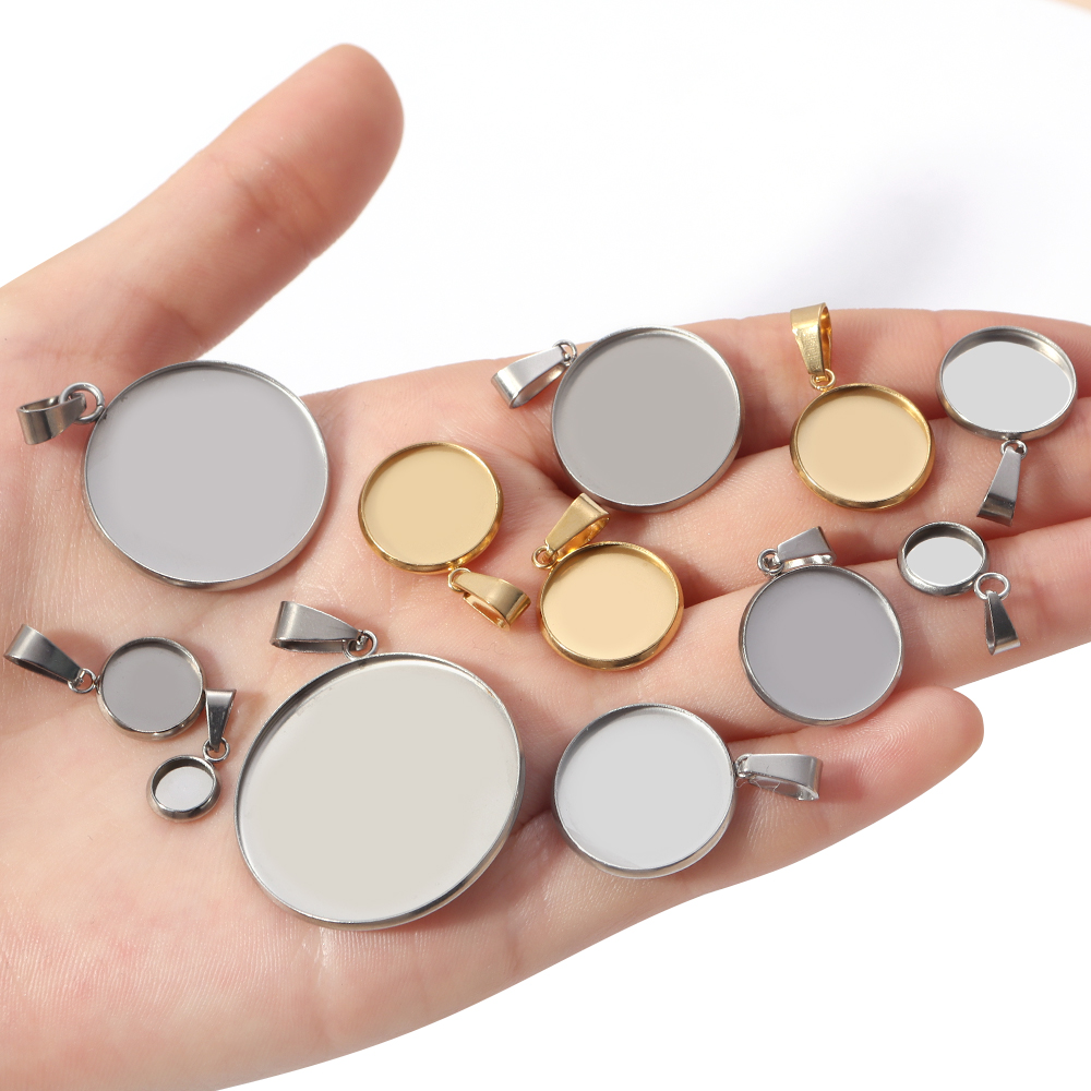 5-10pcs 6-30mm Stainless Steel - огляд і ціна Jewelry Making Tray