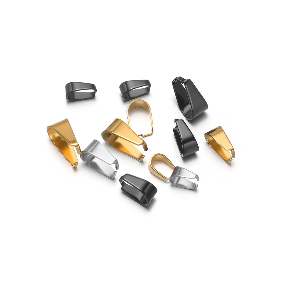 50pcs Stainless Steel Black/Go - огляд і ціна Jewelry Making Material