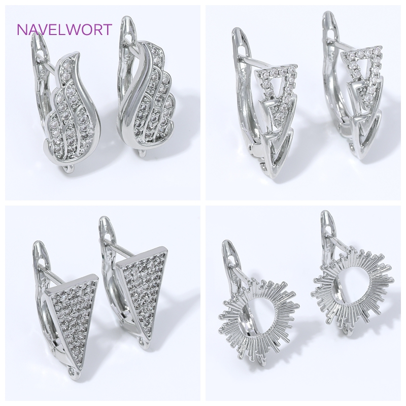 18K Gold Plated Inlaid Zircon  - огляд і ціна Jewelry Making Items
