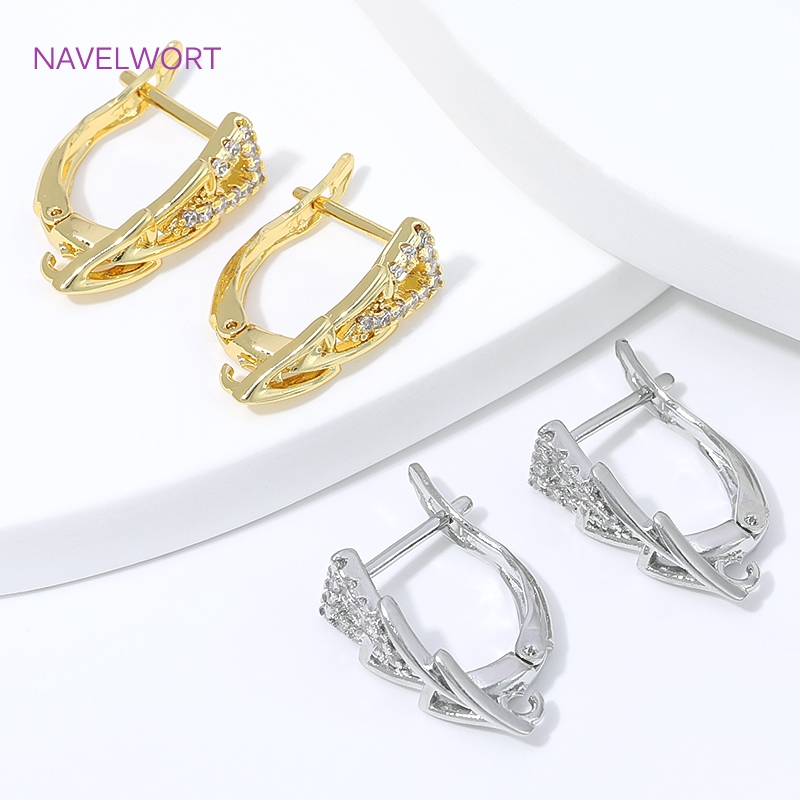 18K Gold Plated Inlaid Zircon  - огляд і ціна Jewelry Making Items