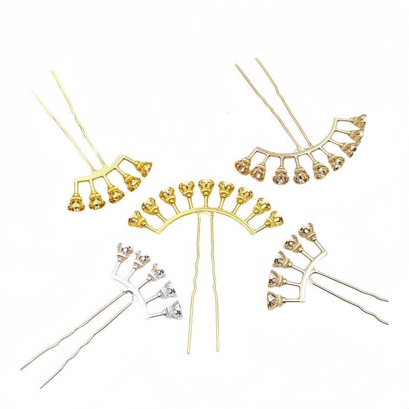 Alloy Arch Hair Pin Blanks wit - огляд і ціна Jewelry Making Beads