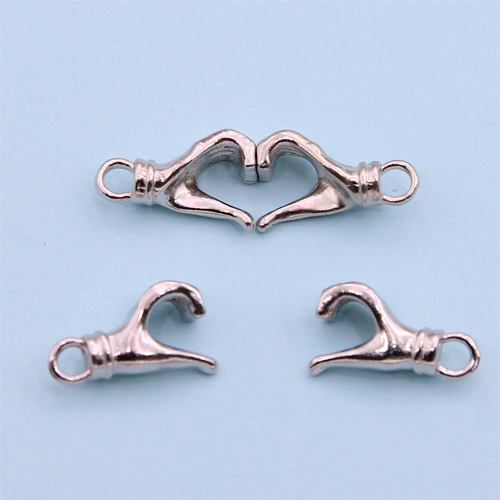 5Sets NEW Love Heart Magnet Co - огляд і ціна Jewelry Making For Couples