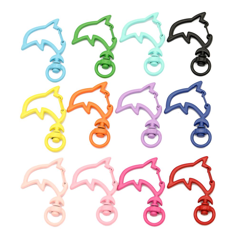 10pcs Candy Colors Metal Dolph - огляд і ціна Jewelry Making Supplies Wholesale
