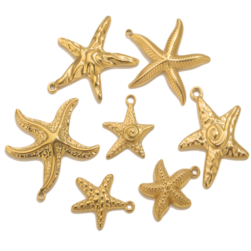 5pcs Stainless Steel Summer St - огляд і ціна Jewelry Making Supplies Wholesale