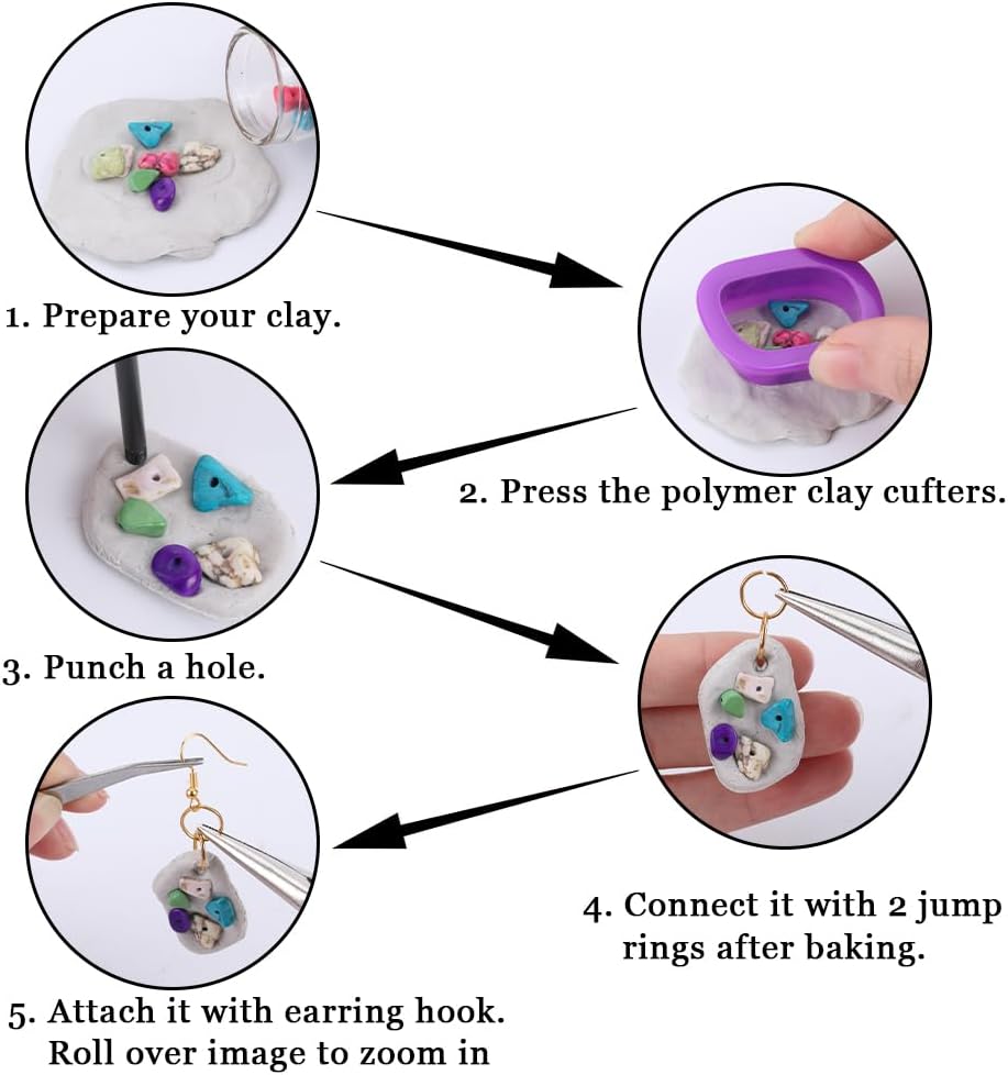 Polymer Clay Earring Making Ki - огляд і ціна Jewelry Making Tool Kit
