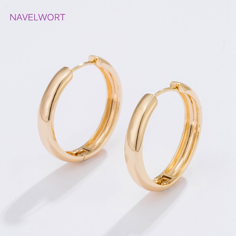 6 Sizes Gold Plated Circle Hoo - огляд і ціна Jewelry Making Essentials