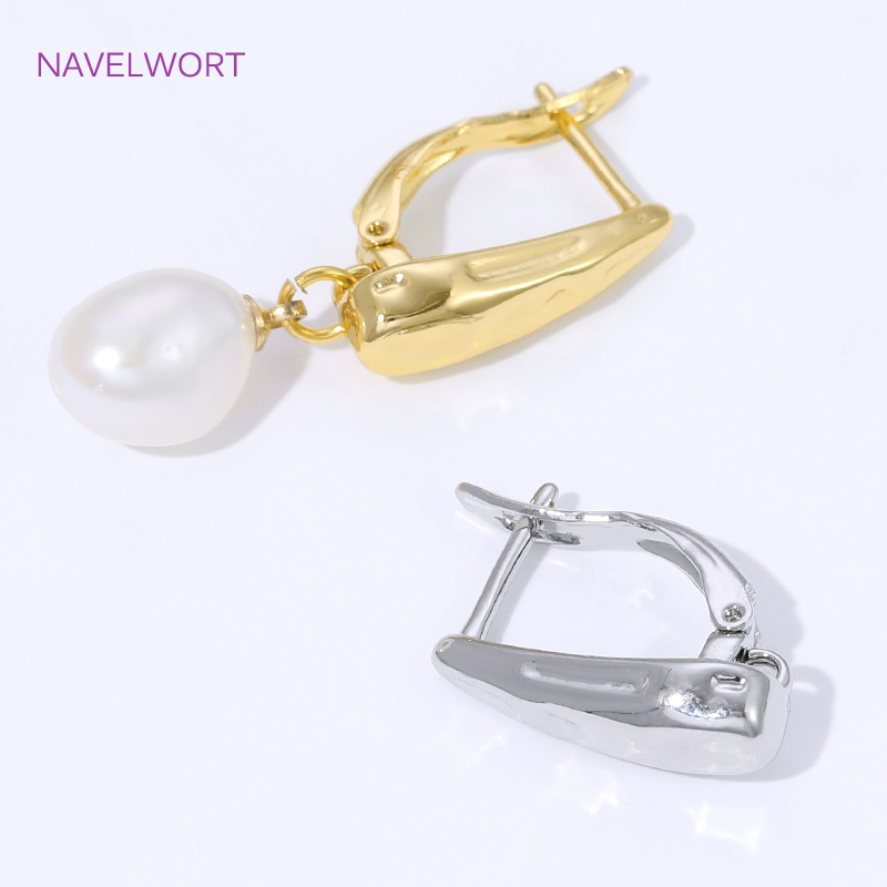 18K Gold Plated Smooth Earring - огляд і ціна Jewelry Making Essentials