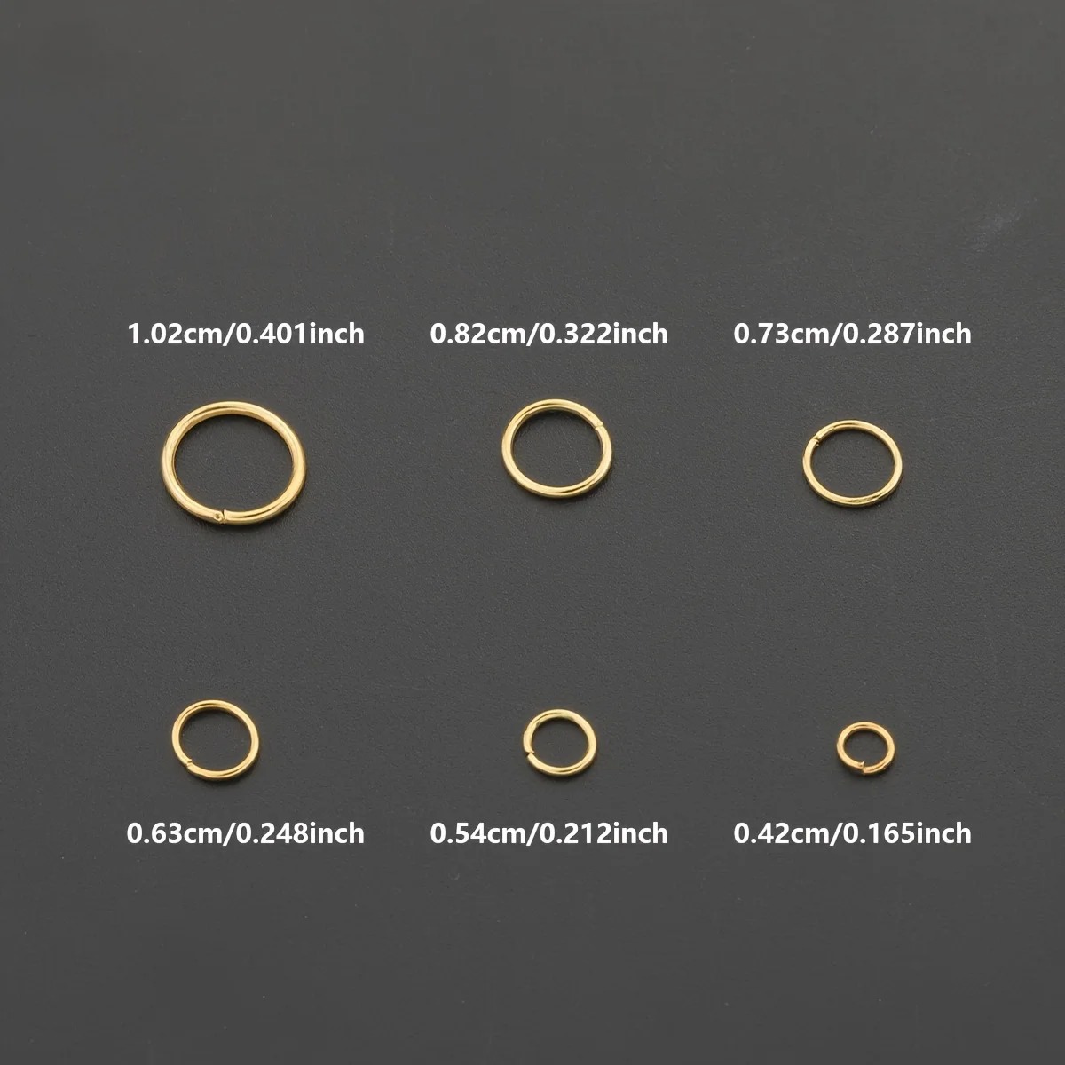 1200pcs 3mm Open Jump Rings fo - огляд і ціна Jewelry Making Closed Jump Rings