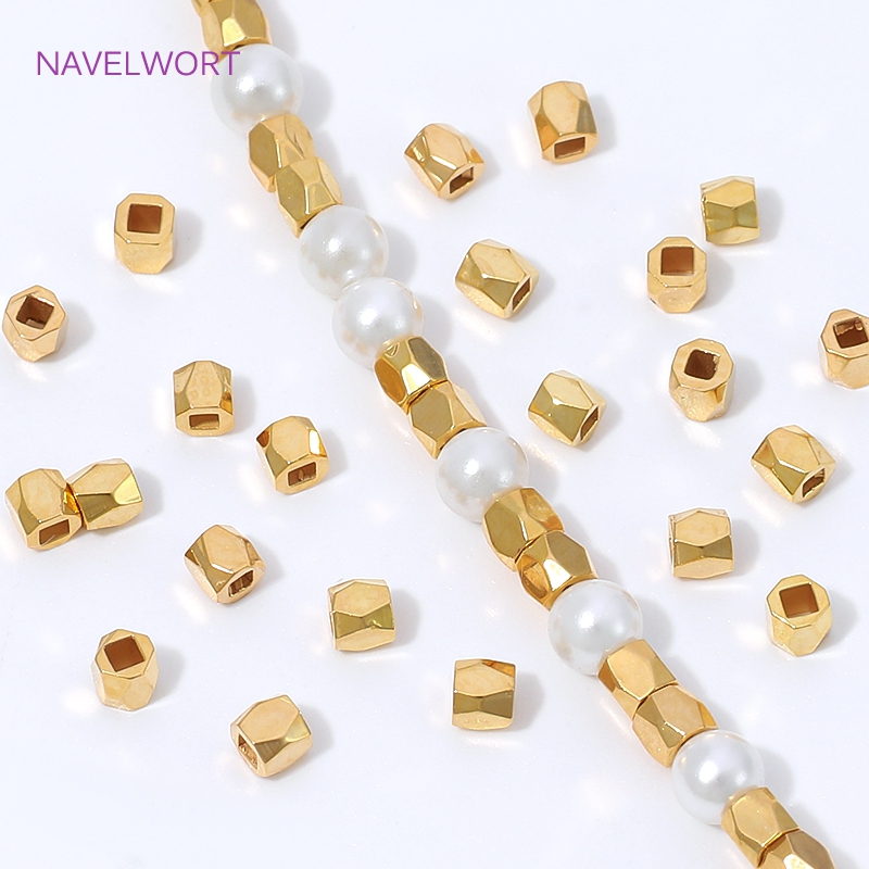 18K Gold Plated Rhombus Cut Sp - огляд і ціна Jewelry Making Items