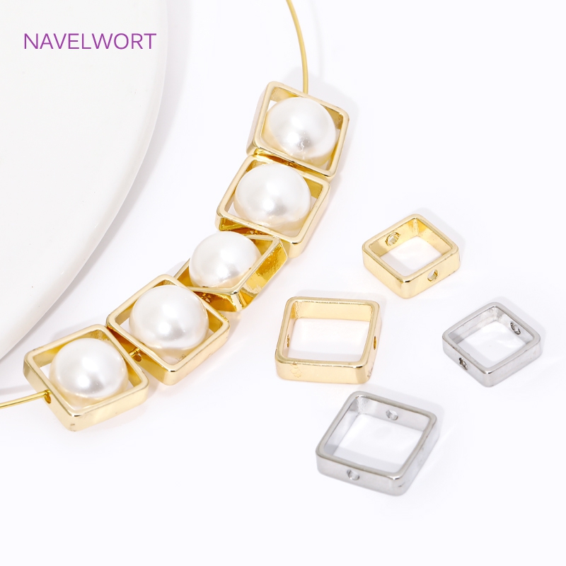 14K/18K Gold Plated Bead Frame - огляд і ціна Jewelry Making Items