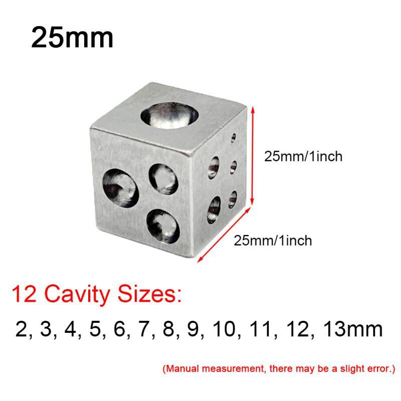 Dapping Block Square with Poli - огляд і ціна Jewelry Making Anvil