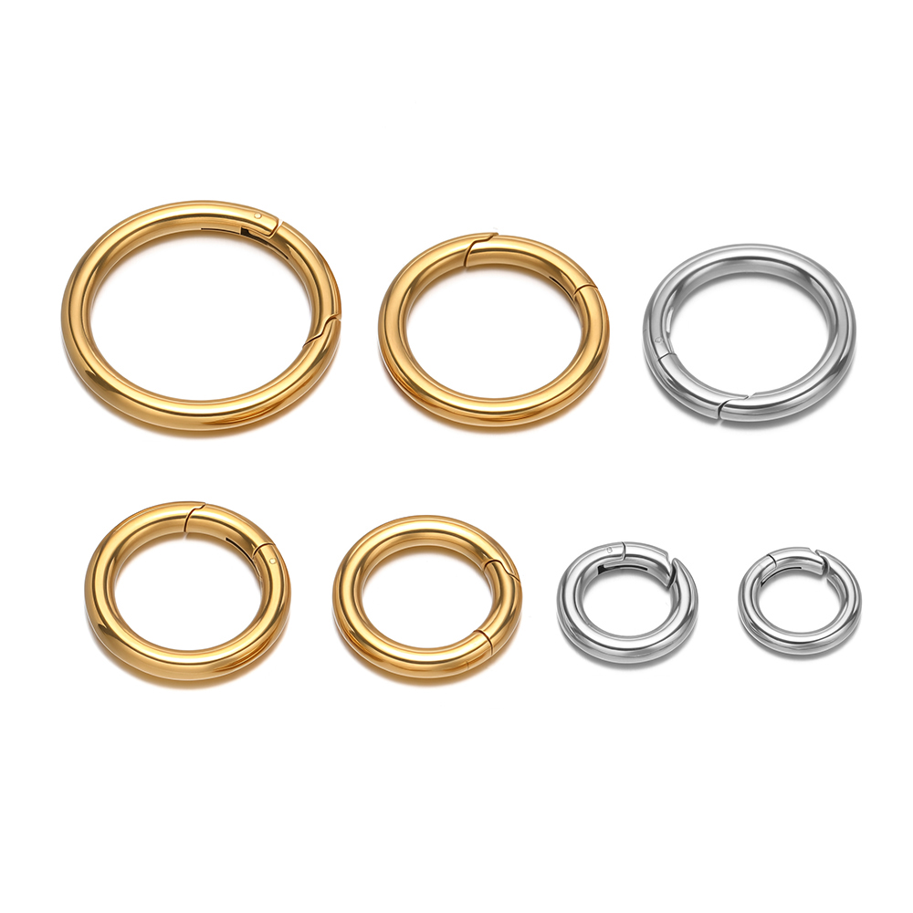 2Pcs/Lot Round Spring Clasps S - огляд і ціна Jewelry Making Material