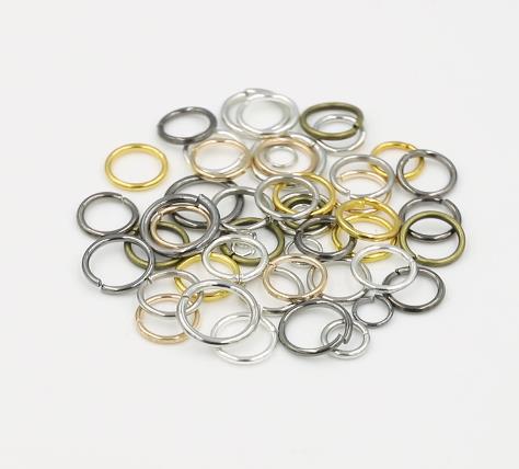 200pcs 3/4/5/6/7/8/10/12mm Met - огляд і ціна Jewelry Making Closed Jump Rings