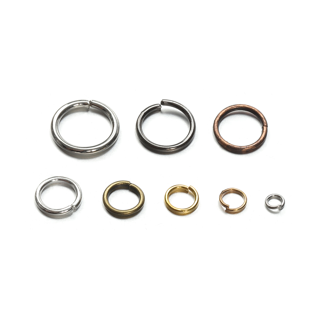 200pcs 3/4/5/6/7/8/10/12mm Met - огляд і ціна Jewelry Making Closed Jump Rings