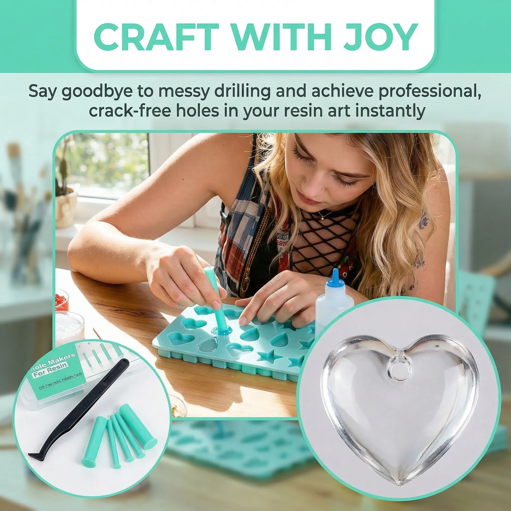 35pcs Resin Hole Opener Kit 2- - огляд і ціна Jewelry Making Tool Kit