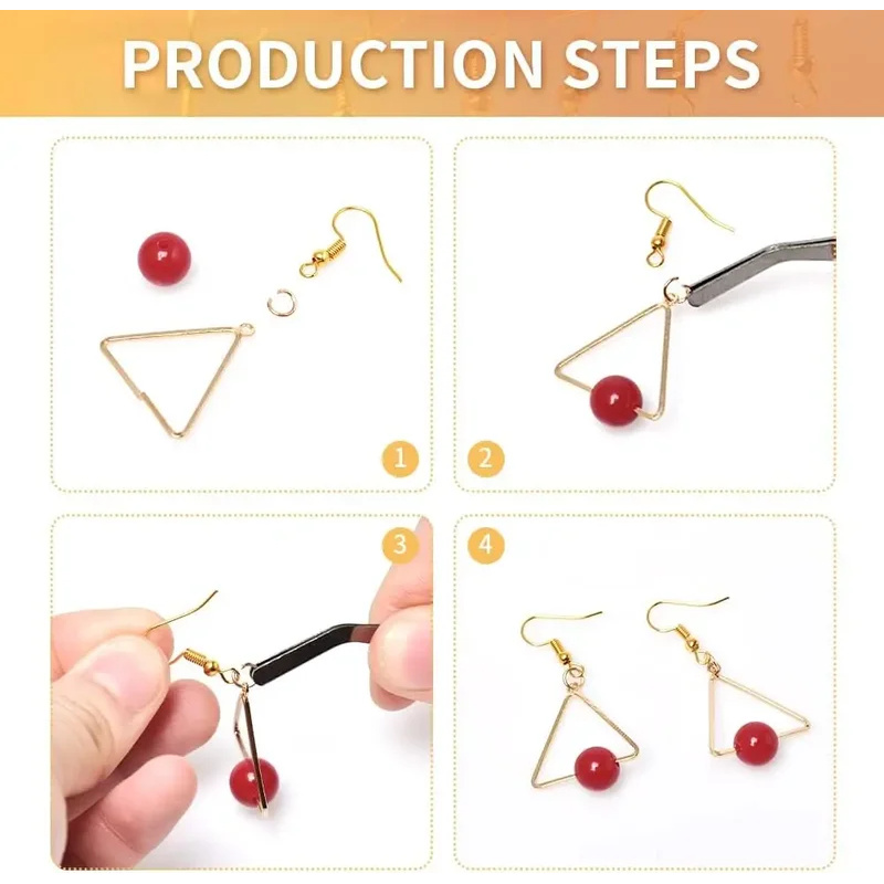 100/500pcs DIY Earring Finding - огляд і ціна Jewelry Making Material