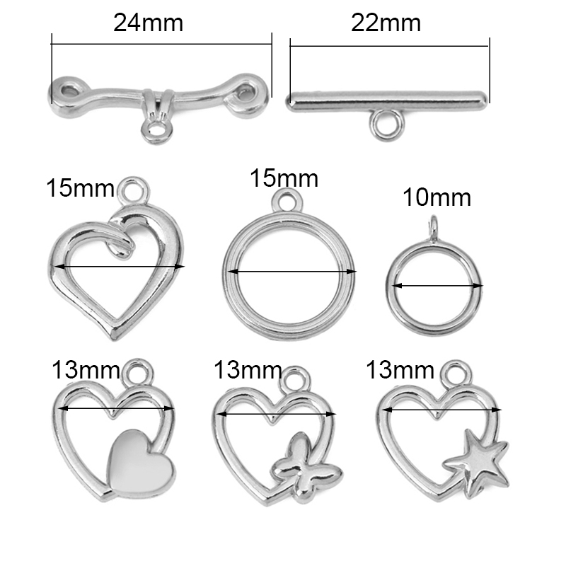 5sets PVD Never Fade Stainless - огляд і ціна Jewelry Making Material
