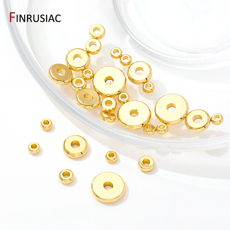 18K Gold Plated Brass Flat Spa - огляд і ціна Jewelry Making Items