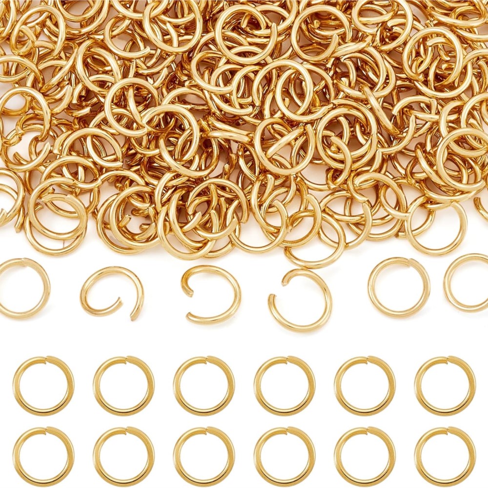 200/400Pcs Metal Gold Color Op - огляд і ціна Jewelry Making Supplies Wholesale