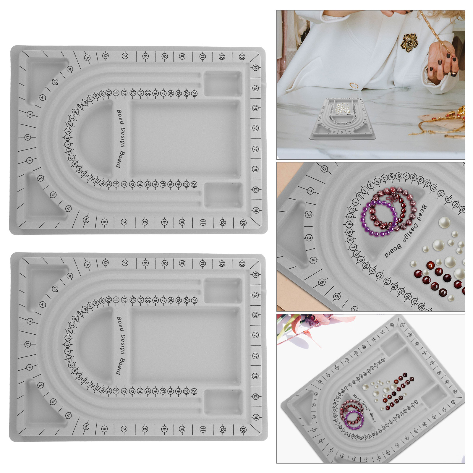 2Pcs Bead Design Board Jewelry - огляд і ціна Jewelry Making Beads