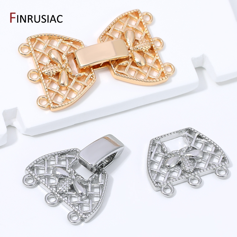 14K Gold Plated Brass 3-Row Pe - огляд і ціна Jewelry Making Essentials