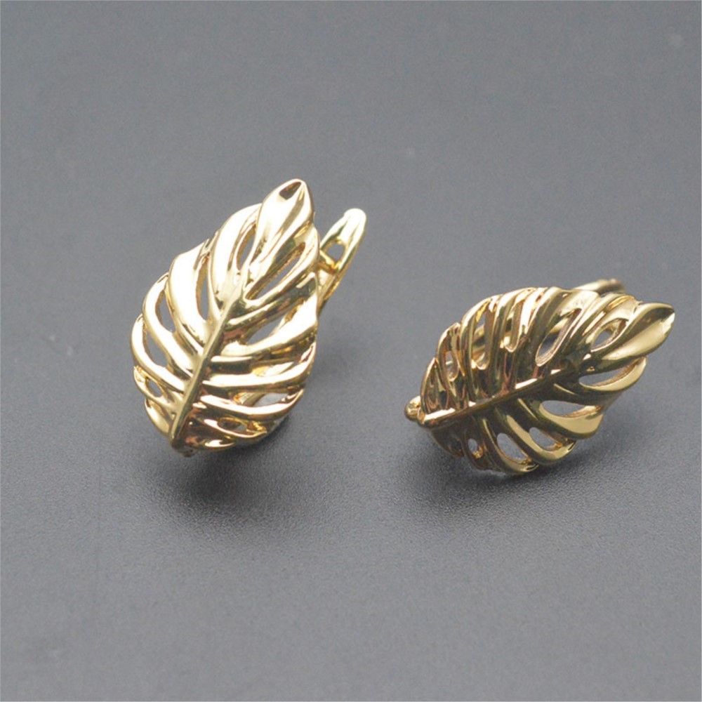 1/2Pcs 18K Gold Plated Brass L - огляд і ціна Jewelry Making Essentials
