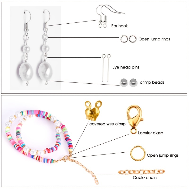 1420pcs 1box Jewelry Findings  - огляд і ціна Jewelry Making Tool Kit