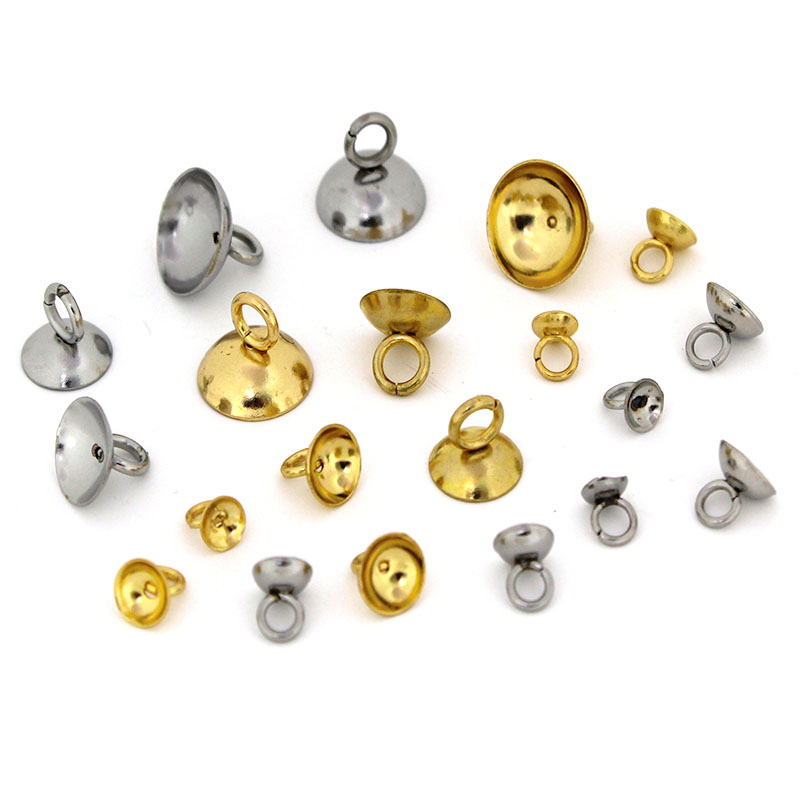 20Pcs 4/5/6/8/10mm Stainless S - огляд і ціна Jewelry Making Beads