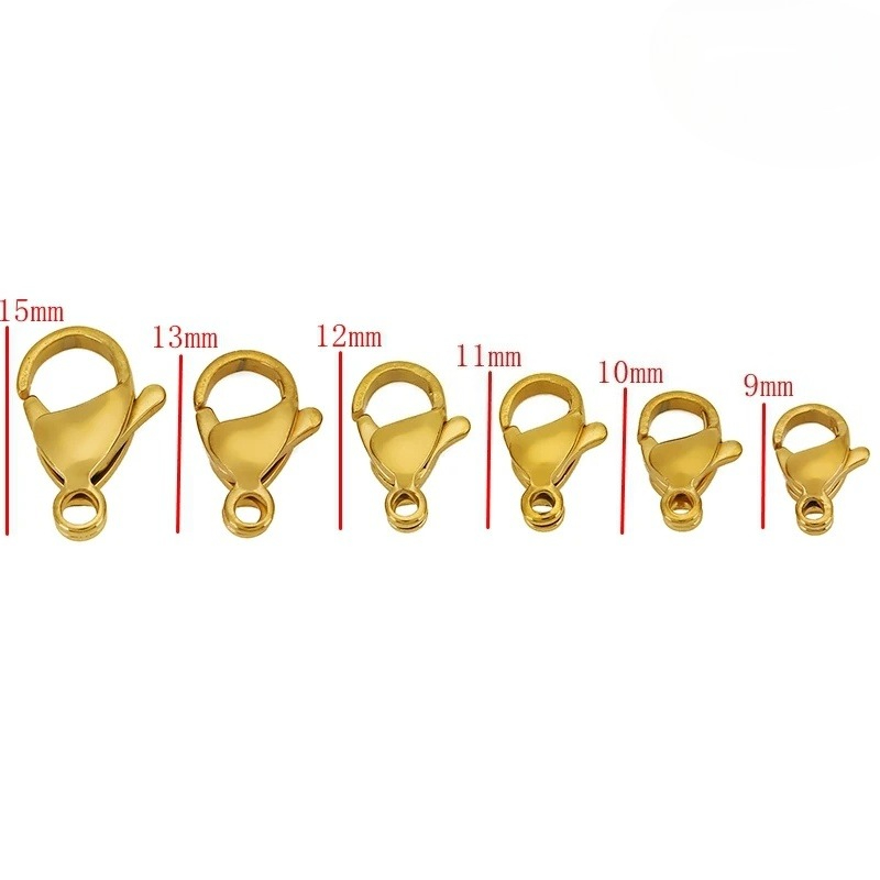 20pcs Stainless Steel Lobster  - огляд і ціна Jewelry Making Essentials