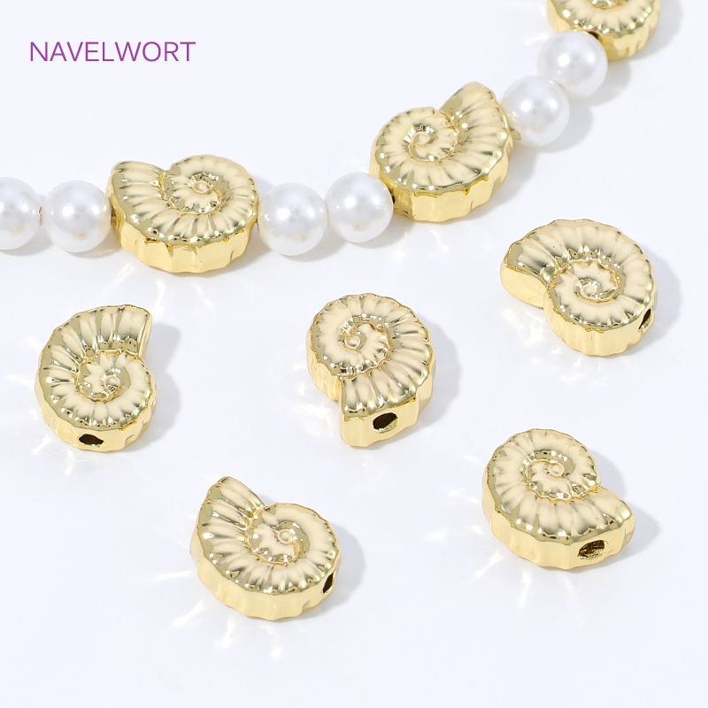 14K Gold Plated Brass Conch Sp - огляд і ціна Jewelry Making Items