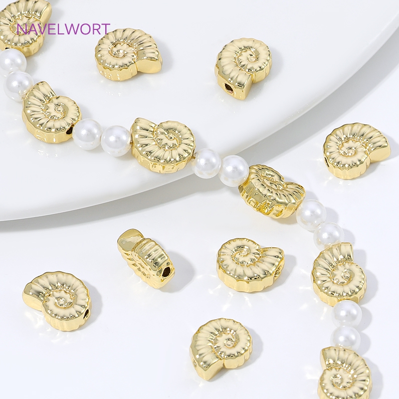 14K Gold Plated Brass Conch Sp - огляд і ціна Jewelry Making Items