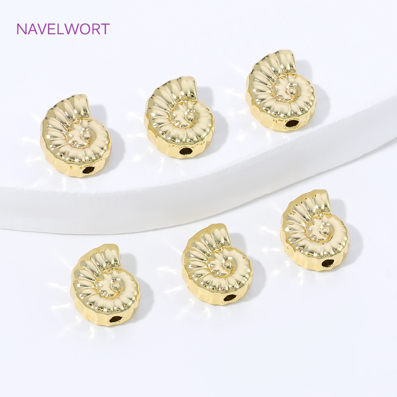 14K Gold Plated Brass Conch Sp - огляд і ціна Jewelry Making Items