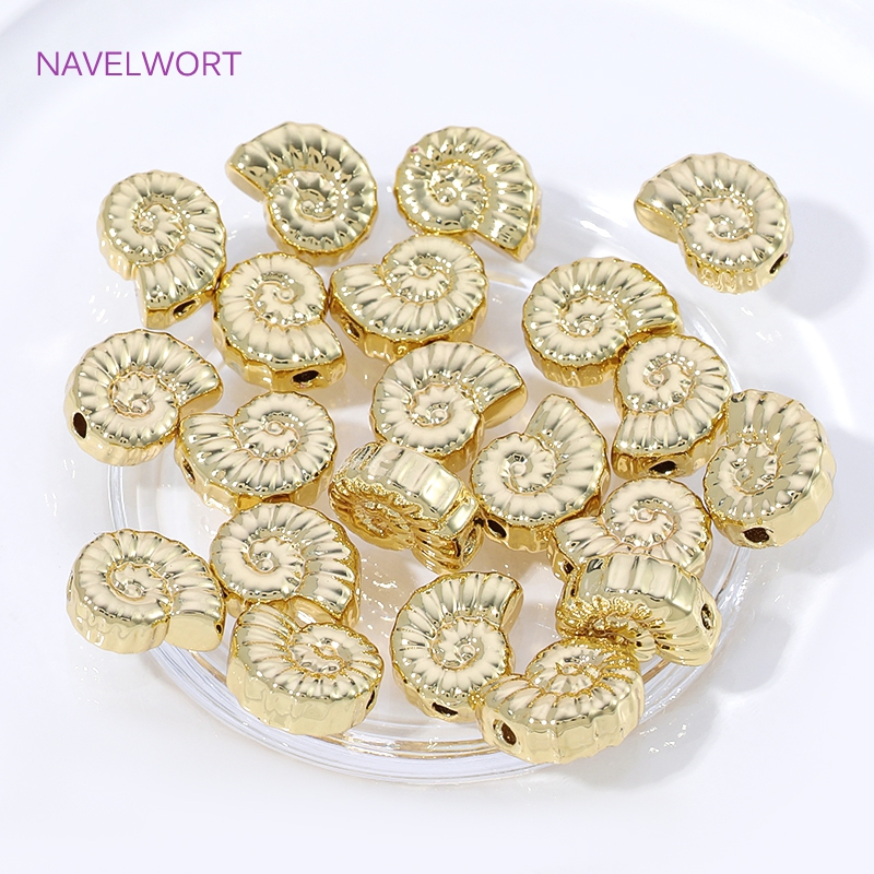 14K Gold Plated Brass Conch Sp - огляд і ціна Jewelry Making Items